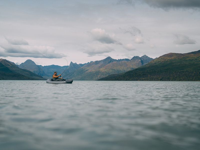 Packrafting and Kayaking at Chelatna Lake Lodge