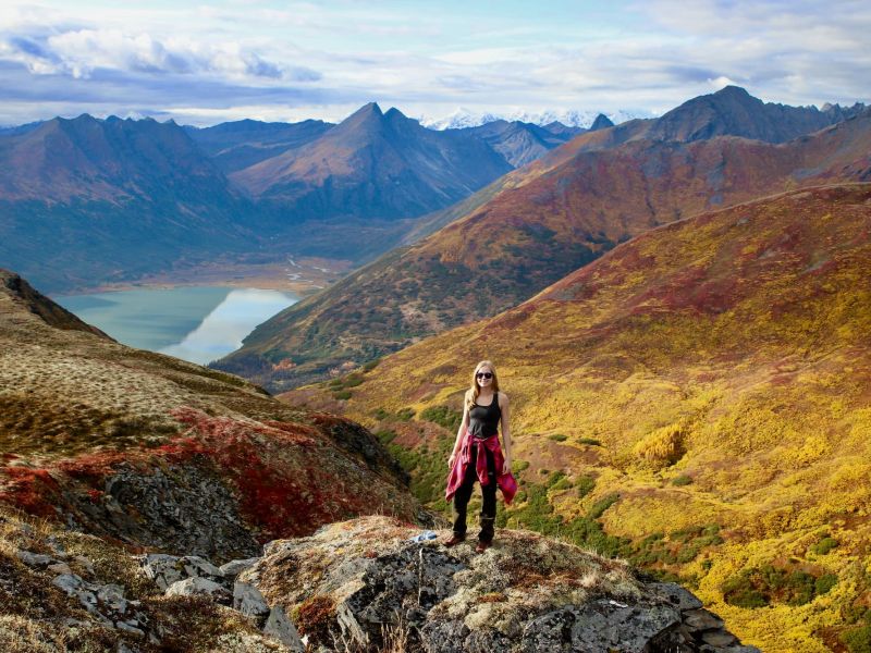 Beautiful Fall Hike Alaska