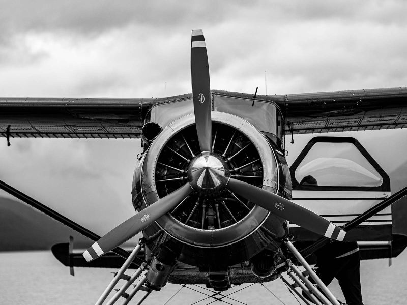 Floatplane in Denali National Park 