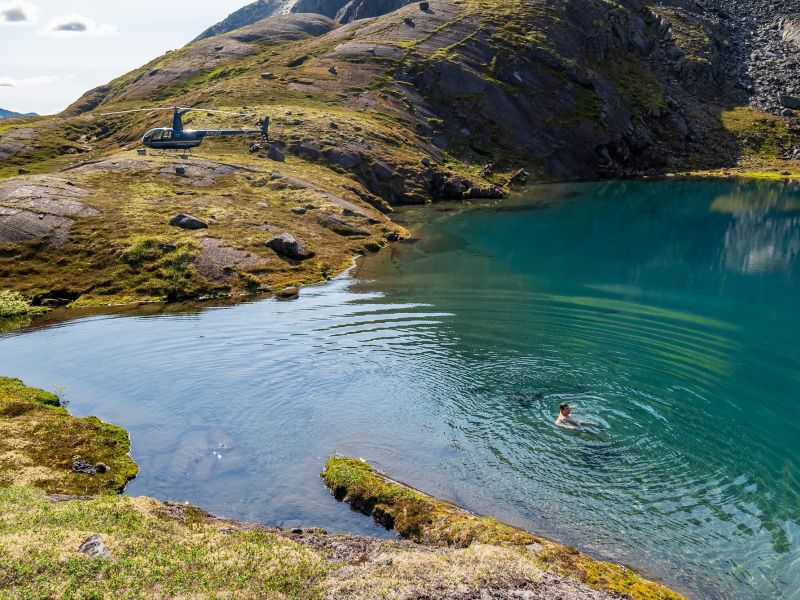 Alpine Lake Hiking Alaska