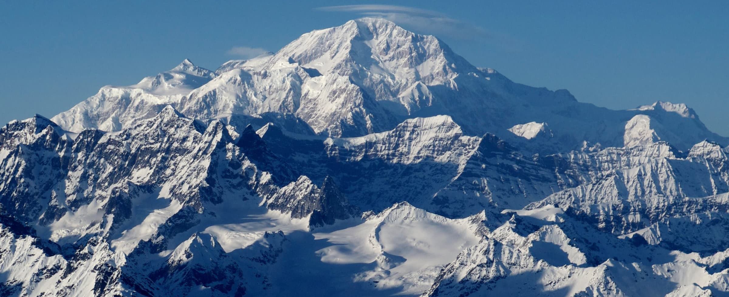 Mount Denali on a Clear Day 
